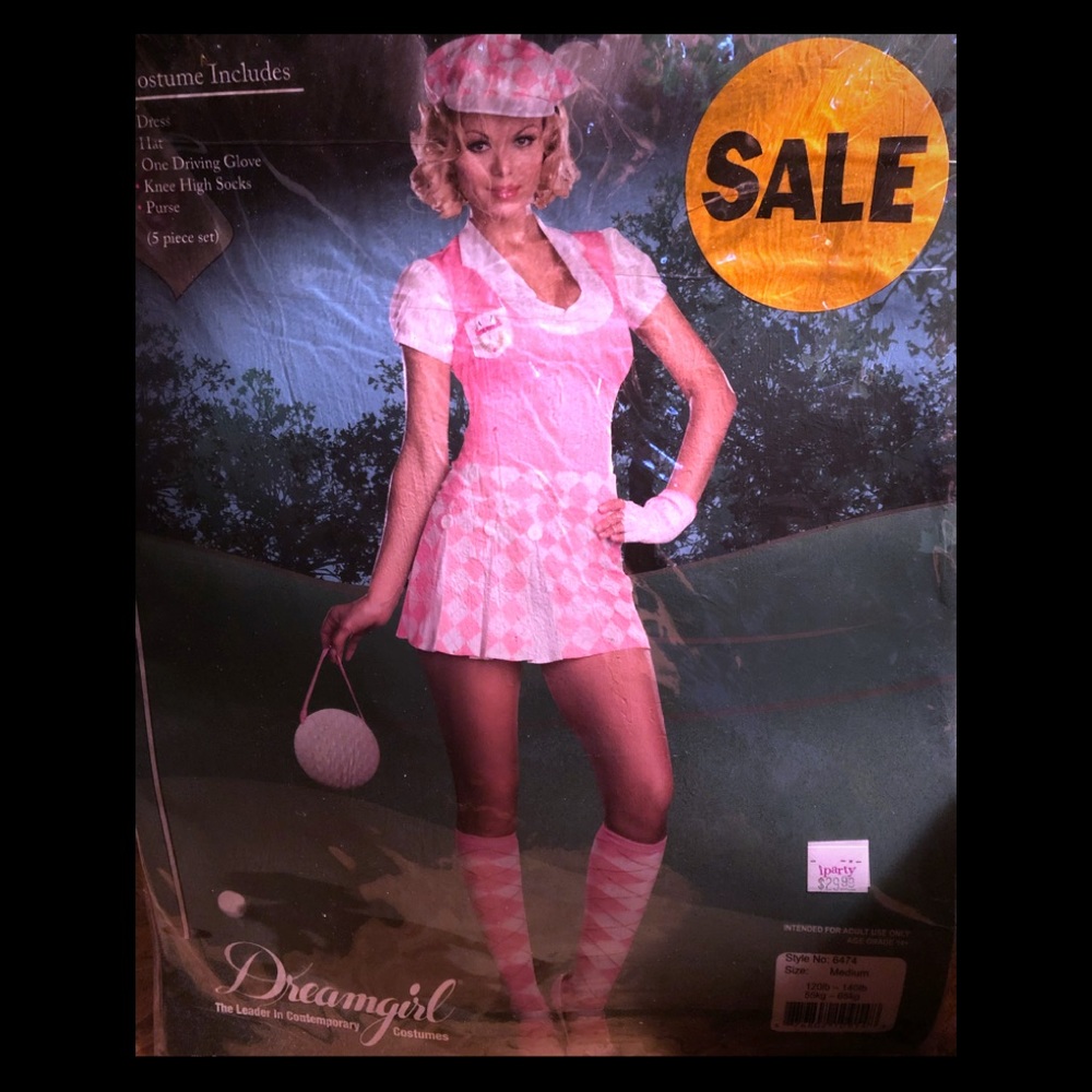 Women’s golfer costume